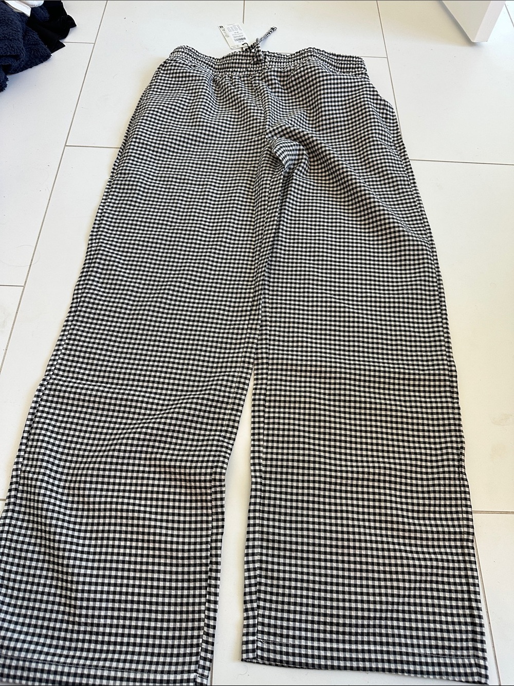 JDY Women’s pants gingham medium